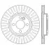 Тормозной диск передний Mini Cooper (R56, R55, R57, R58, R59) Jurid 562570JC (фото 1)