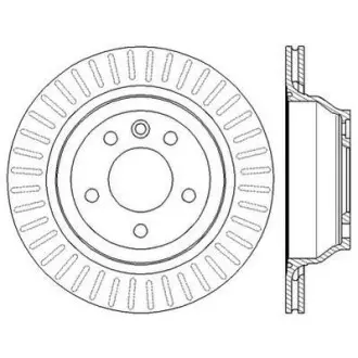 Гальмівний диск задній VW Multivan, Touareg, Transporter Jurid 562603JC