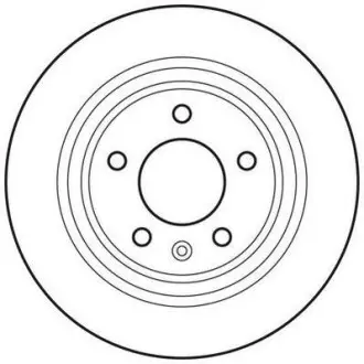 Тормозной диск задний Chevrolet Cruze, Orlando, Volt/Opel Ampera, Astra, Cascada, Zafira Tourer Jurid 562640JC
