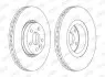 Тормозной диск передний Ford Galaxy, S-Max / Land Rover Freelander / Volvo S60, S80, XC70 Jurid 562643JC1 (фото 1)
