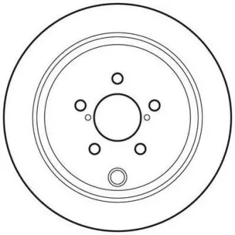 Гальмівний диск задній Toyota GT 86 / Subaru BRZ, Forester, Impreza, Legacy V, Outback Jurid 562660JC