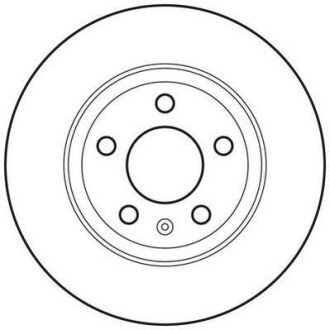 Гальмівний диск задній Audi A4 / Seat Exeo Jurid 562667JC