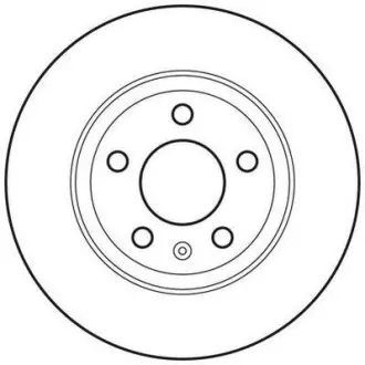 Тормозной диск задний Audi A4/Seat Exeo Jurid 562667JC