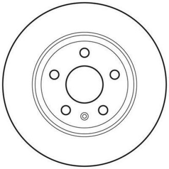 Гальмівний диск задній Audi TT Jurid 562676JC