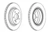 Тормозной диск задний Mercedes C-Class (W204, S204), E-Class (A207, C207) Jurid 562680JC (фото 1)