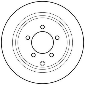 Гальмівний диск задній Jeep Compas, Patriot / Dodge Caliber / Chrysler 200, Sebring Jurid 562756JC