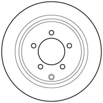 Тормозной диск задний Jeep Compas, Patriot / Dodge Caliber / Chrysler 200, Sebring Jurid 562756JC