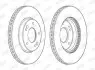 Гальмівний диск передній Hyundai Elantra, Kona, Veloster, i30 / KIA Ceed, Seltos Jurid 562986JC (фото 1)