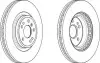 Тормозной диск передний Mercedes GLE, M-Class, GLE Coupe Jurid 563002JC1 (фото 2)