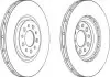 Гальмівний диск передній Alfa Romeo 159, Brera, Jiulietta, Spider / Jeep Cherokee Jurid 563067JC1 (фото 2)