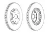 Тормозной диск передний Subaru Impreza, WRX Jurid 563104JC1 (фото 1)