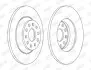 Тормозной диск задний Audi Q3, TT/Seat Alhambra, Tarraco/Skoda Kodiaq, Superb/VW Golf, Passat Jurid 563168JC (фото 1)