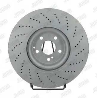 Тормозной диск передний Mercedes C-Class (W204, W205), E-Class (W212, C207), S-Class (W221, C216) Jurid 563186JC1
