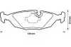 Тормозные колодки задние BMW 3-Series, 5-Series, 6-Series, 7-Series, Z3 Jurid 571300J (фото 1)