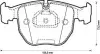 Тормозные колодки передние BMW 5-Series, 7-Series, X5, X3 Jurid 571873J (фото 1)