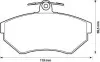 Колодки передні гальмові Audi A4/Seat Cordoba/VW Passat Jurid 571955J (фото 1)