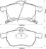 Тормозные колодки передние Opel Astra G, H, Combo, Zafira / Chevrolet Astra, Corsa Jurid 571975J (фото 1)