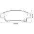 TOYOTA гальмівні колодки задн. Avensis Verso 01-, Previa 00- Jurid 572512J (фото 1)