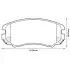 Тормозные колодки передние KIA Sportage, Soul, Optima/Hyundai Tucson, Sonata, Elantra Jurid 572514J (фото 1)