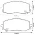 Гальмівні колодки передні Hyundai i10 / KIA Picanto Jurid 572526J (фото 1)