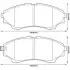 Тормозные колодки (передние) (16 мм) (система TOKICO) Ford Ranger Mazda B 99-15 Jurid 572572J (фото 1)