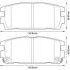 Гальмівні колодки задні Hyundai Terracan (2001->) Jurid 572581J (фото 1)