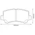 SUZUKI Тормозные колодки дисковые Wagon R+ 97-00 Jurid 572589J (фото 1)