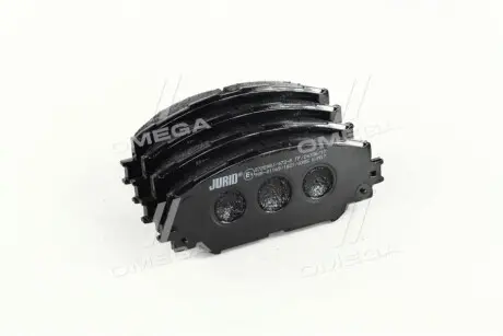 Тормозные колодки передние Lexus HS/Subaru Trezia/Toyota Auris, Corolla, RAV-4, Yaris, Verso, Urb Jurid 572598J