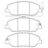 Тормозные колодки передние Hyundai Santa Fe 06-, Sorento 10- Jurid 572607J (фото 1)