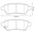 NISSAN Тормозные колодки задн. Pathfinder 05 - Jurid 572610J (фото 1)