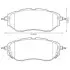 Тормозные колодки передние Subaru Legacy Outback Tribeca 2.5/3.0 03- Jurid 572638J (фото 1)