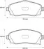 Тормозные колодки передние Opel Combo, Corsa, Meriva, Tigra Jurid 573011J (фото 1)
