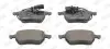 Колодки тормозные передние Audi A4, A6 Skoda Superb VW Passat Jurid 573037JC (фото 3)