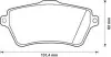 Тормозные колодки передние Renault Alaskan / Nissan Navara, NP300 / Land Rover Freelander I Jurid 573102J (фото 1)