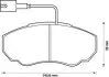 Тормозные колодки передние Peugeot Boxer / Citroen Jumper / Fiat Ducato Jurid 573113J (фото 1)
