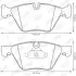 Тормозные колодки передние BMW 1-Series, 3-Series, 5-Series, Z4 Jurid 573151JC (фото 4)