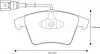 Тормозные колодки передние VW Transporter V, VI, Multivan V, VI Jurid 573159J (фото 1)