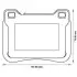 Тормозные колодки передние Mercedes C-Class (W203, S203), CLK (C209, A209), CLC (Cl203), SLK (R171) Jurid 573177J (фото 1)