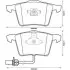 Тормозные колодки передние Audi A4, A6, A8/Seat Exeo Jurid 573196J (фото 1)