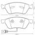 Тормозные колодки передние Audi A6, A8 Jurid 573207J (фото 1)