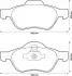 Тормозные колодки передние Renault Clio IV, Fluence, Grand Scenic, Laguna III, Megane III, Scenic III Jurid 573243J (фото 1)