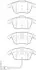 Тормозные колодки передние VW Sharan, Tiguan / Audi Q3 / Seat Alhambra Jurid 573246J (фото 1)