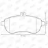 Тормозные колодки передние Mercedes C-Class, E-Class, SLK Jurid 573257JC (фото 2)