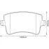 Тормозные колодки задние Audi A4, A5, Q5 Jurid 573259J (фото 1)