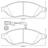 Тормозные колодки передние Peugeot Boxer / Citroen Jumper / Fiat Ducato Jurid 573260J (фото 1)