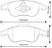 Тормозные колодки передние Renault Captur, Clio, Duster, Fluence, Megane, Scenic, Zoe/Nissan/Daci Jurid 573268J (фото 1)