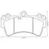Тормозные колодки передние Porsche Cayenne / VW Touareg / Audi Q7 (2002-&gt;) Jurid 573282J (фото 1)