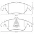 Тормозные колодки передние Mercedes C-Class (W204, S204), CLS (C218, X218), E-Class (W212, S212), SLK Jurid 573291J (фото 1)