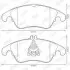 Тормозные колодки передние Mercedes C-Class (W204, S204), CLS (C218, X218), E-Class (W212, S218) Jurid 573291JC (фото 3)