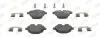 Тормозные колодки задние BMW 5-Series, 6-Series, 7-Series, X3, X4, X5, X6, Z4, I8/Buick Jurid 573352JC (фото 3)